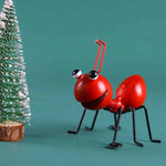 décoration murale métal fourmis animaux orange vert rouge bleu artistique ludiqueintérieur maison chambre salon