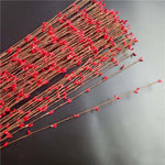 guirlande artificielle multicolore fleurs petites décorative intérieure noël anniversaire mariage