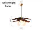 Lampe suspendue moderne ampoules LED toiles lin marron clair chambre salle manger