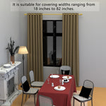 tige rideau or moderne clips robuste durable 23 87 pouces decoration maison