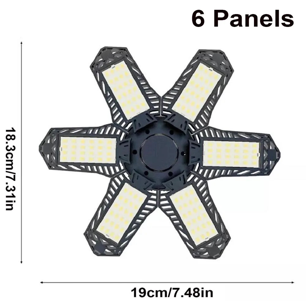 lampe led garage industrielle panneau réglable éclairage intérieur moderne e26 e27