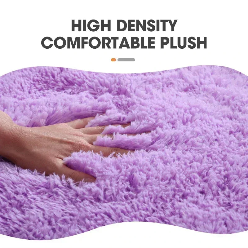 ensemble tapis salle bain pièces beige clair peluche douce antidérapant moderne absorbant