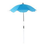 parasol télescopique plantes réglable 65cm protection uv noir bleu rose rouge vert orange violet