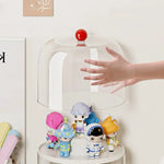 présentoir rotatif transparent moderne organiser figurines anime boîte collectionneur étanche poussière spacieux maison
