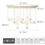 suspension lumineuse moderne minimaliste pendentif noir rectangle métal opaque 2000 82000 lumens