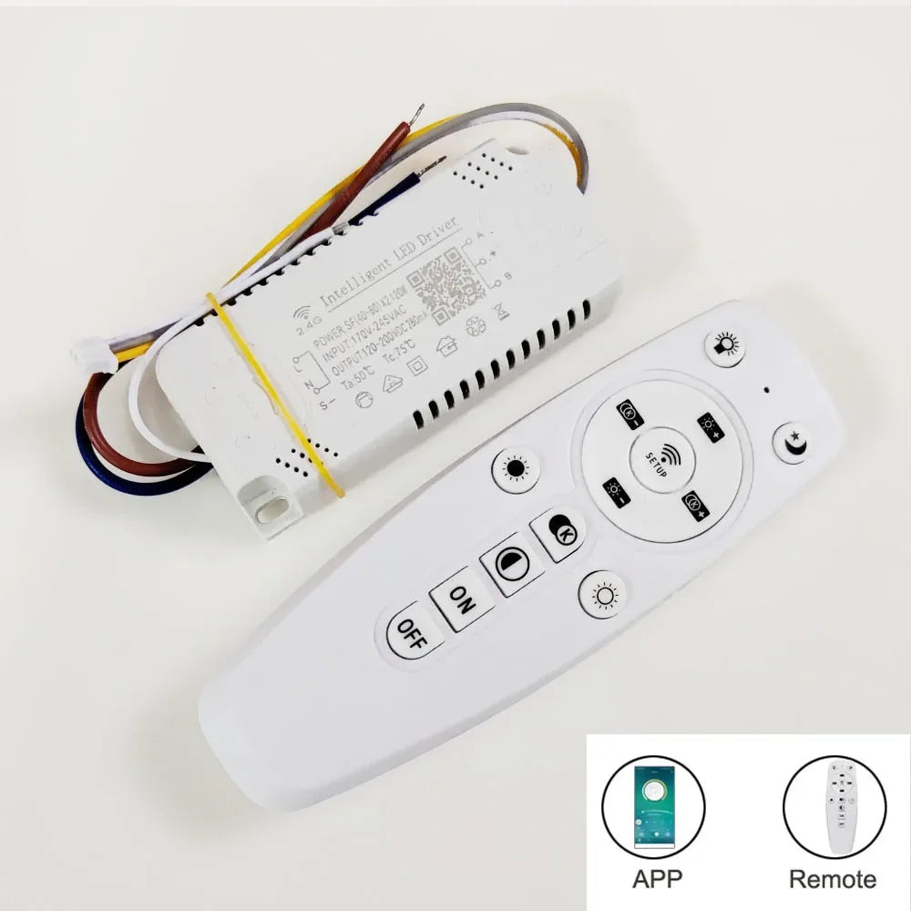 contrôleur led intelligent télécommande câbles signalisation entrée led 1050v moderne blanc
