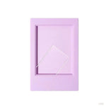 cadres photo rectangulaires miniatures couleurs multiples minimaliste decoratif adultes enfants