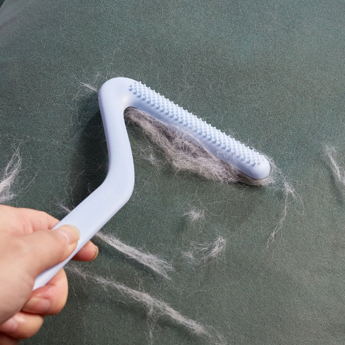 brosse poils rose clair moderne poignée nettoyer tapis canapé lit