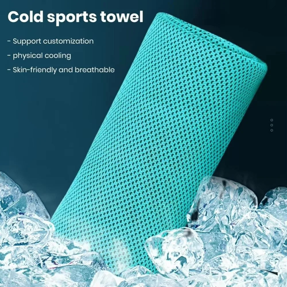 serviette sportive bleu maille séchage rapide absorption rapide lavage machine poignée moderne yoga natation