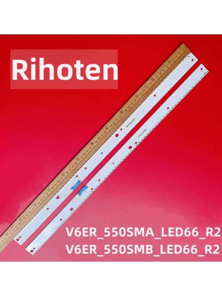 bande led blanc moderne connecteurs électriques fixations téléviseur remplacement blanc lisse opaques