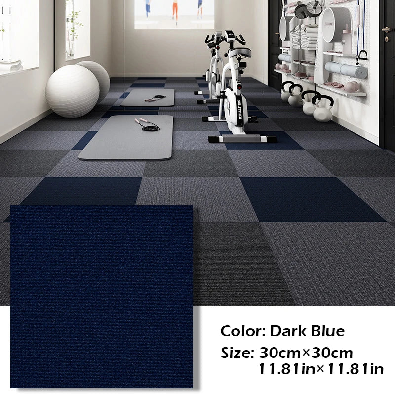 tapis auto adhésifs carreaux géométriques gris noir marron beige moderne 30x30cm