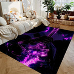 tapis sol décoratif moderne illustration personnage art numérique salon chambre maison intérieur doux