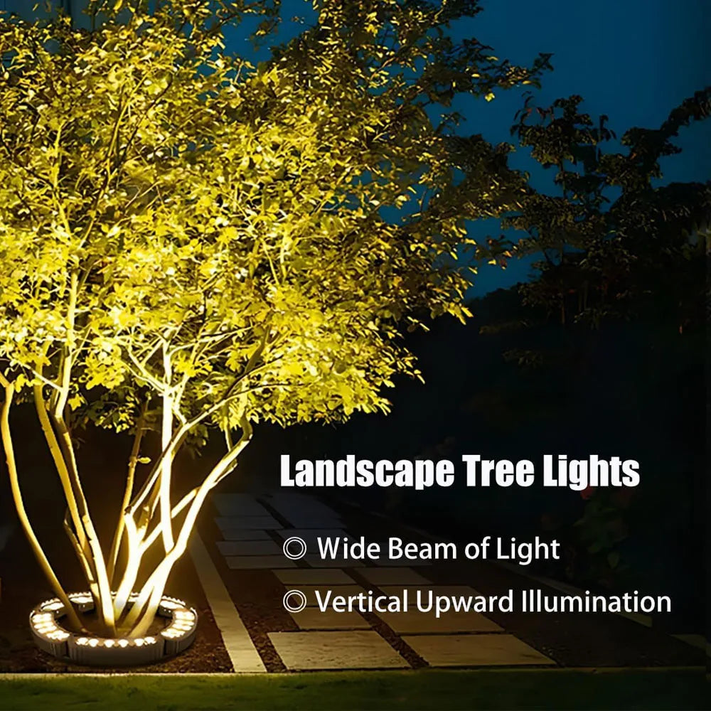 lumière jardin extérieure ip65 led rouge bleu chaude moderne spikes autonomes flux2492000