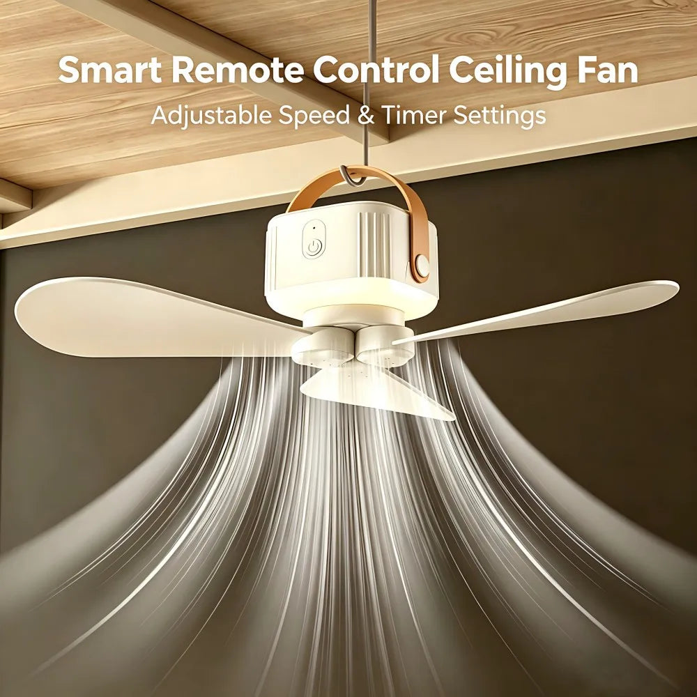 ventilateur portable rechargeable lampes blancs marron anse cuir fentes verticales moderne minimaliste fixations suspension