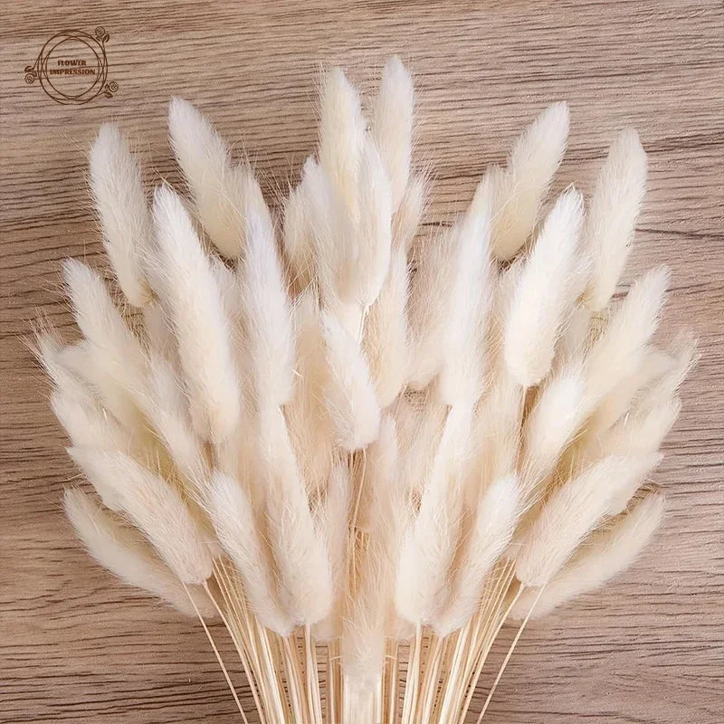 décoration naturelle plumes séchées blanches douces rustique anniversaire mariage deco maison