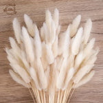 décoration naturelle plumes séchées blanches douces rustique anniversaire mariage deco maison