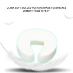 coussin massage noir simili cuir mousse ultra doux confort easy to clean lit tête