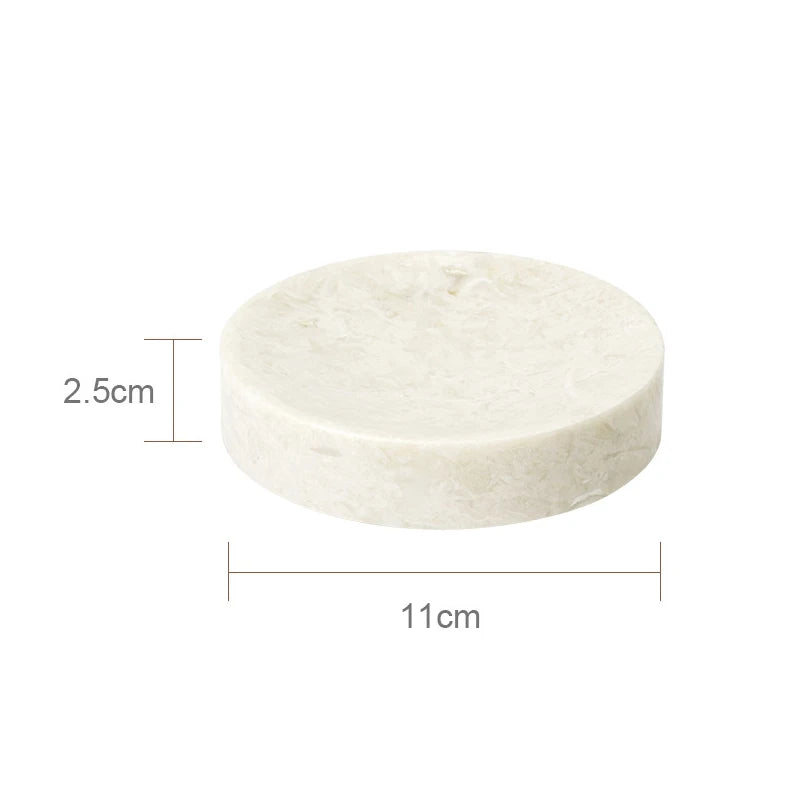ensemble salle bain marbre blanc doré plateau distributeur savon accessoires