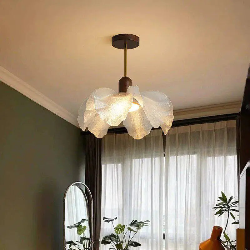 lampe suspendue moderne papillons relief blanc marron E27 12cm 15cm 20cm 50cm chambre salon