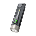 lampe torche rechargeable uv anti choc compact moderne porte cle smartphone charge rapide