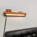 Applique murale orange ambiance chaleureuse