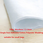 feutre auto adhésif polyester beige clair blanc texture légèrement rugueuse mode fixation adhésif papier