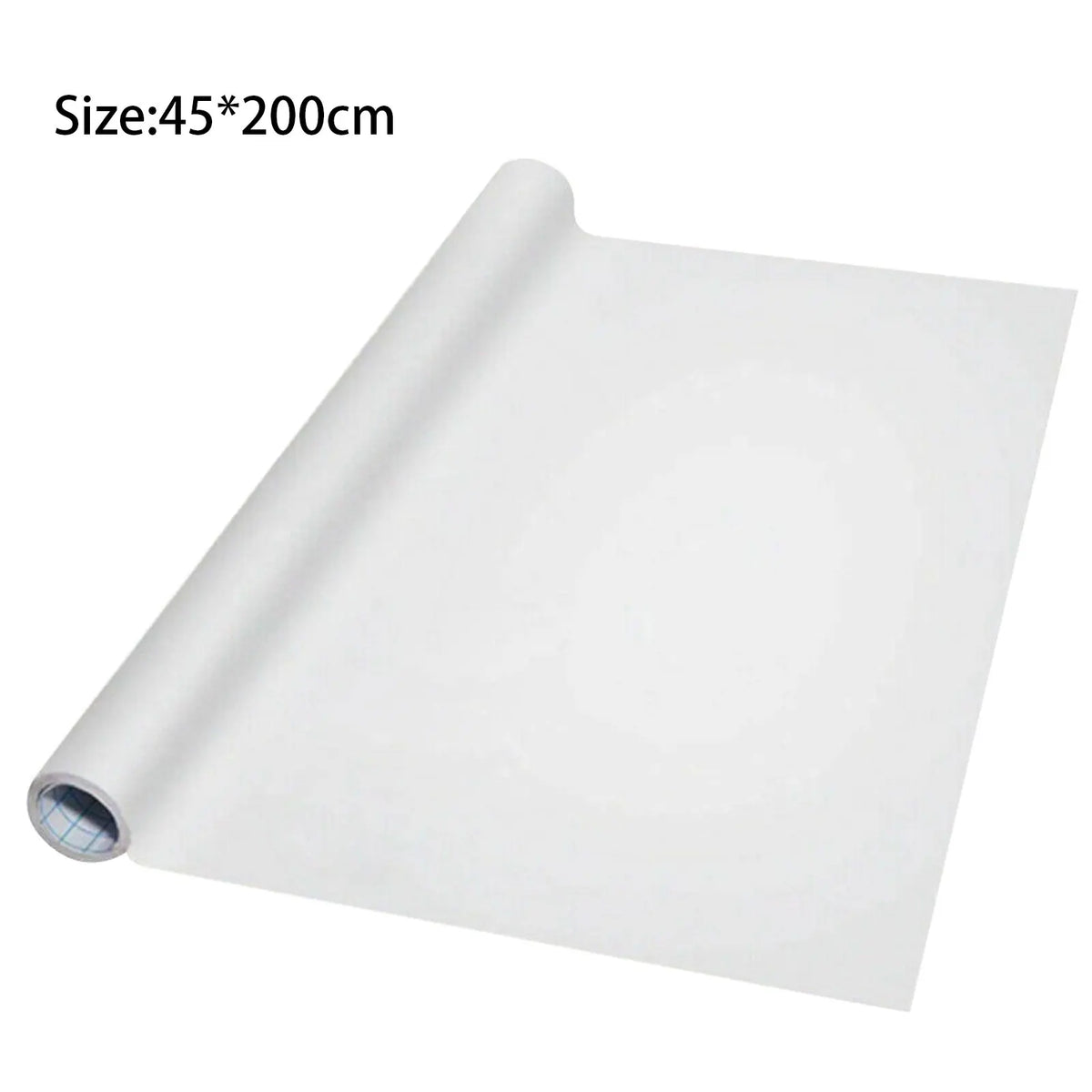 tableau blanc effaçable autocollant moderne sticker peinture enseignement rouleau papier marqueur 200cm 45cm