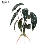 plantes artificielles arbres feuilles vertes moderne décoration extérieure ornement vertes minimalistes