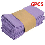 serviette table polyester vert olive unie cuisine salle manger décoration mariage