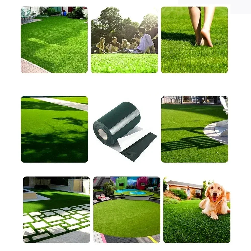 ruban adhésif auto adhésif ruban pelouse synthétique vert tissé non tissé adhésif pratique vert