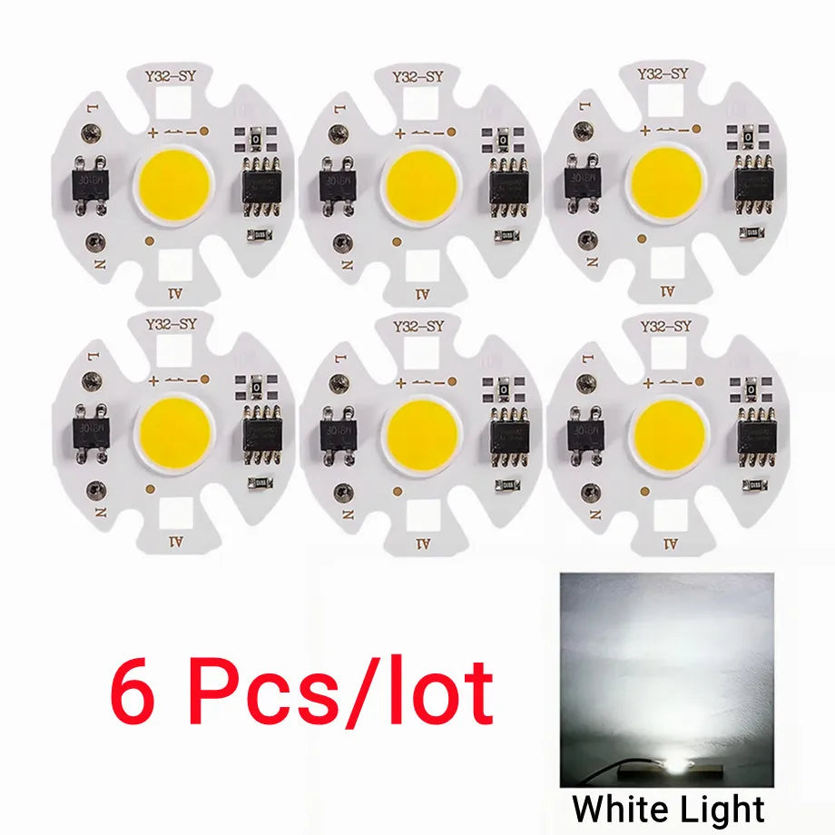 plaque led blanc 3w 5w 7w 10w 12w ac110v 220v circuits imprimés aluminium