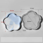 moules silicone savon blanc bleu marbré nuages moderne minimaliste artisanal DIYDecorationObjetArtisanalResinePlatreRangement