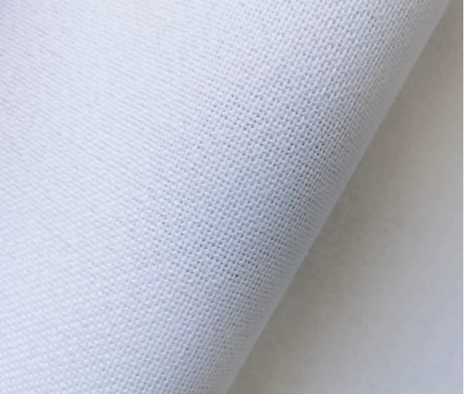 toile broderie coton 16ct 18ct broderie blanc maille régulière classique pliée packaging sac papier