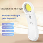lampe chevet led rechargeable blanc moderne capteur pir interrupteur adhésif