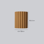 applique murale moderne rayée marron noir vert blanc orange éclairage quotidien fixée mur flux