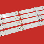 bande led rétro éclairage adhésif blanc modernes 3v 977mm 4x4leds