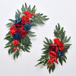 décorations florales mariage fleurs roses eucalyptus vert blanc anniversaire baby shower