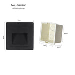 applique murale led moderne blanc noir grille ventilationextérieur minimaliste led 4000k 3000k 6000k
