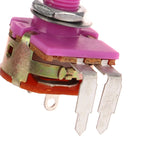 potentiomètre réglable violet blanc doré modernes utilitaires pièces variateur intensité variable interrupteur lampe