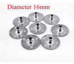 supports bougie métal argenté blanc rouge industriels utilitaires 12.5mm 16mm 20mm transporte fixe fabrication