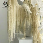 ruban frisé décoration élégante mariage anniversaire fête décoration maison blanc textures fibres franges