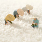 tapis moderne kawaii dessins animés personnages mignons gâteaux théières multicolore polyester