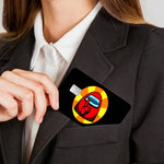 autocollants protection carte credit debit dessin anime noir rouge jaune bleu opaques waterprooche réutilisables