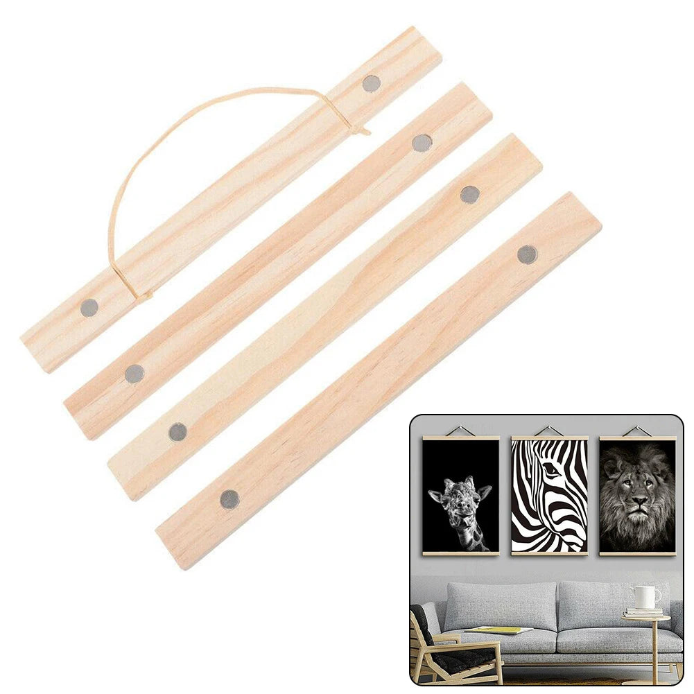 cadre mural bois naturel minimaliste 51cm 41cm 31cm 21cm poster inclusSuspense avant publication... Voici