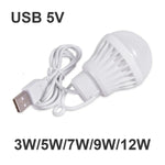 lampe led portable 12w 3w 5w 7w 9w usb rechargeable blanc moderne ventilationextérieurintérieur