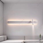 lampe murale moderne applique chambre étude entrée éclairage led noir blanc fixée minimaliste atmosphère