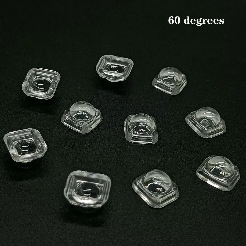 cache led transparent adhésif moderne 11x6.3mm légèrement opaque rond lisse bande led