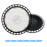 lumière led ufo high bay industrielle moderne 200w 82000lm étanche noire 220v