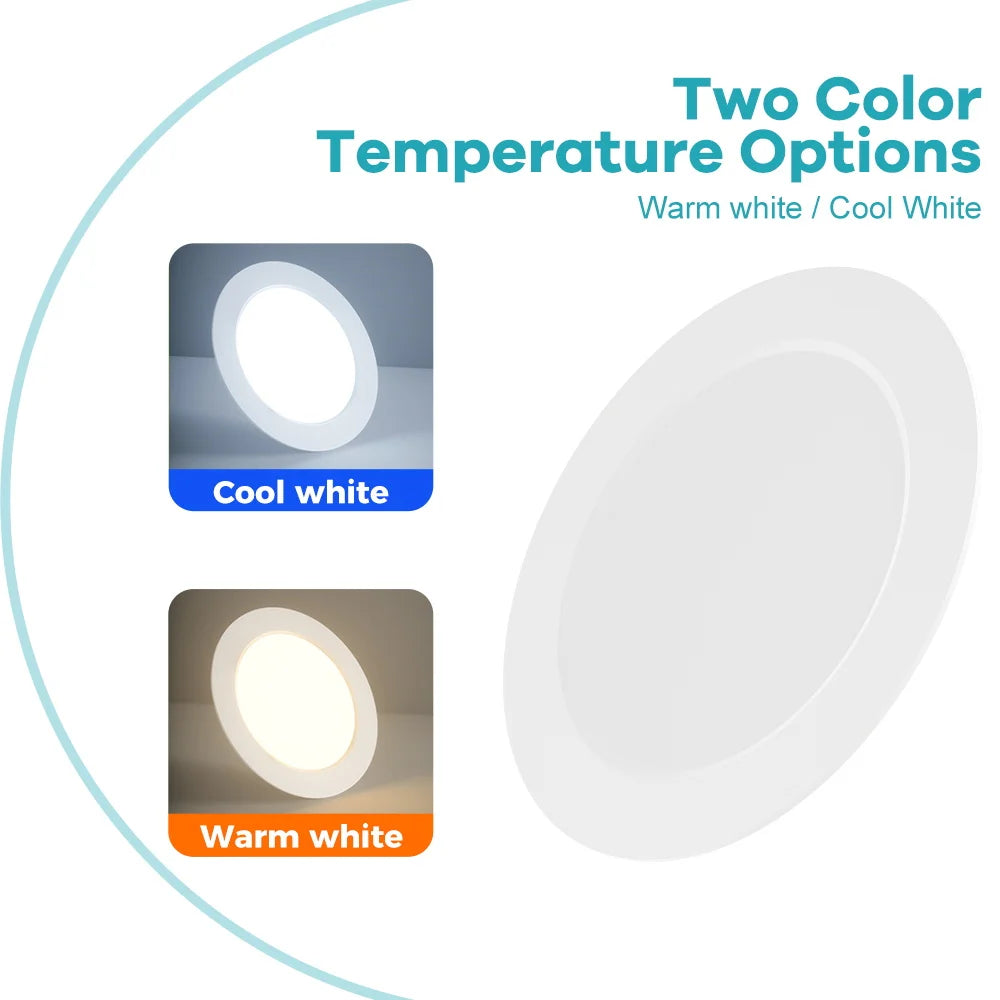 spots led downlight blanc moderne encastrables 220v 5w 10w 15w 20w 25w led haute