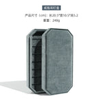boîtes bijoux velours gris rose bleu moderne élégantes miroir rangement bagues présentation vitrine